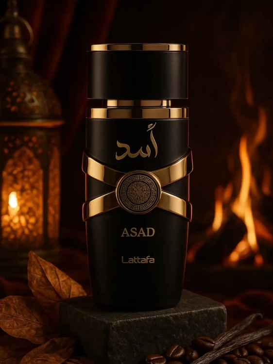 Lattafa Asad - odlewka intensywnych perfum dostępna w Perfame. Wyjątkowy zapach z orientalnymi i przyprawowymi nutami.