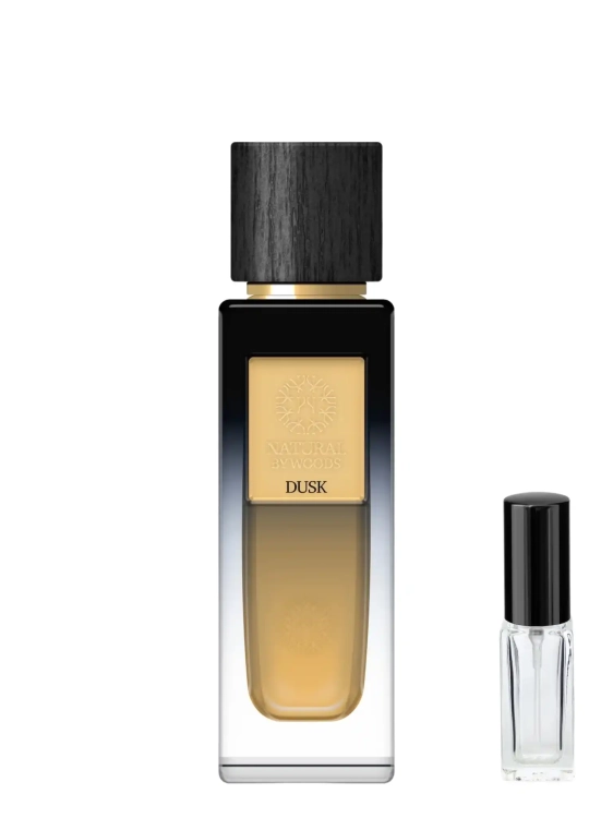 Dusk - odlewka eleganckich perfum dostępna w Perfame. Zmysłowy zapach pełen ciepła i balsamicznych nut.