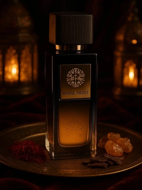 Royal Night - odlewka intensywnych perfum dostępna w Perfame. Luksusowy, męski zapach idealny na wieczór.