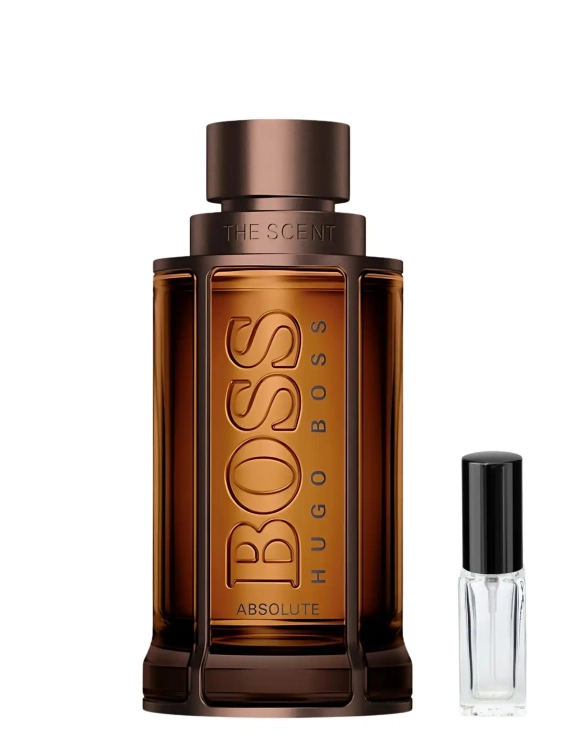 BOSS The Scent Absolute - odlewka męskich perfum dostępna w Perfame. Intensywny, korzenny zapach pełen elegancji.
