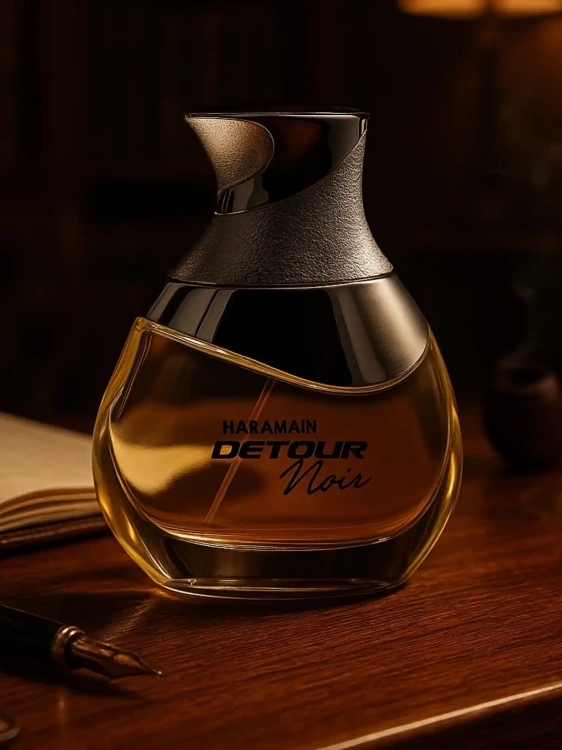 Détour Noir Al Haramain Perfumes - odlewka intensywnych perfum dostępna w Perfame. Ciepły zapach z nutami wanilii i przypraw.