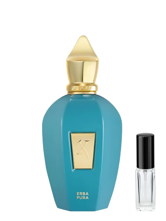 Erba Pura Xerjoff - odlewka niszowych perfum dostępna w Perfame. Intensywny, owocowy zapach o orientalnym charakterze.