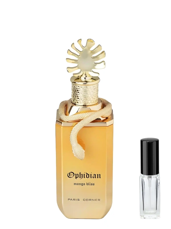 Paris Corner Ophidian Mango Bliss - odlewka owocowych perfum dostępna w Perfame. Słodki zapach z nutami mango i wanilii.