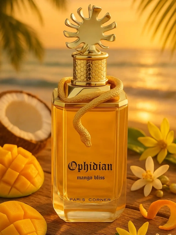 Paris Corner Ophidian Mango Bliss - odlewka owocowych perfum dostępna w Perfame. Słodki zapach z nutami mango i wanilii.
