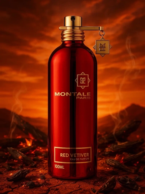 Montale Red Vetiver - odlewka intensywnych perfum dostępna w Perfame. Wyrazisty zapach z nutami wetywerii i przypraw.