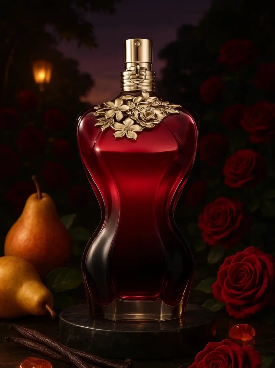 Jean Paul Gaultier La Belle Le Parfum - odlewka intensywnych perfum dostępna w Perfame. Zmysłowy zapach o nutach gruszki i wanilii.