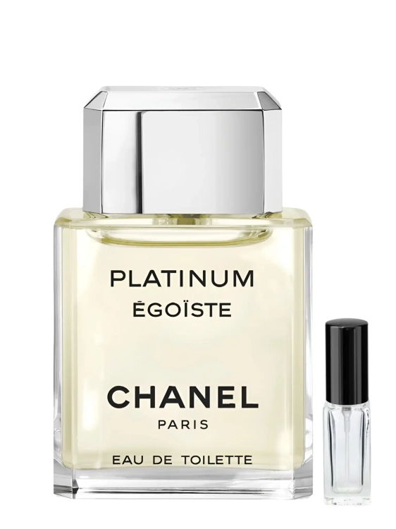 Chanel Platinum Égoïste - odlewka eleganckich perfum dostępna w Perfame. Świeży, męski zapach o nutach lawendy i drzewnych akordach.
