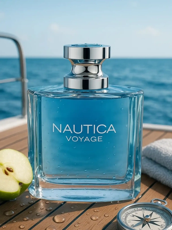 Nautica Voyage Nautica - odlewka świeżych perfum dostępna w Perfame. Wodny zapach o nutach jabłka i lotosu.