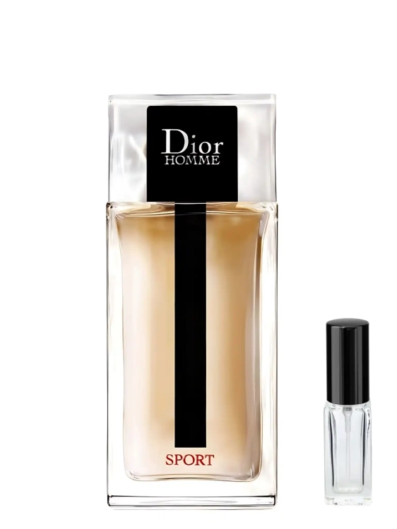 Dior Homme Sport - odlewka męskich perfum dostępna w Perfame. Świeży, cytrusowy zapach z nutami imbiru i drewna.