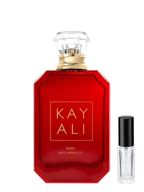 Eden Juicy Apple 01 - odlewka owocowych perfum dostępna w Perfame. Soczysty zapach czerwonego jabłka z nutami owoców leśnych i wanilii.
