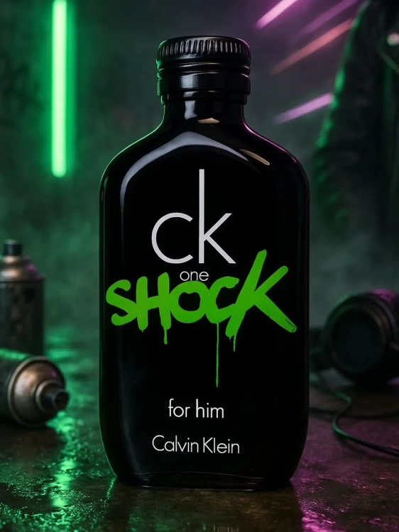 CK One Shock For Him Calvin Klein - odlewka męskich perfum dostępna w Perfame. Orientalny zapach o nutach tytoniu, ambry i lawendy.