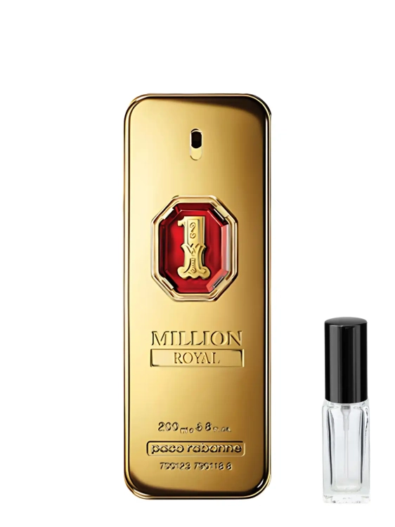 Paco Rabanne 1 Million Royal - odlewka intensywnych męskich perfum dostępna w Perfame. Zmysłowy zapach z nutami lawendy, cedru i benzoiny.