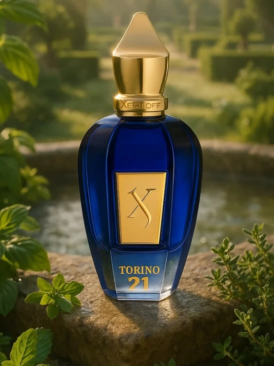 Xerjoff Torino21 - odlewka niszowych perfum dostępna w Perfame. Energetyczny zapach o cytrusowych i zielonych nutach z lawendą.