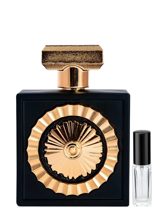 Lattafa Nebras - odlewka orientalnych perfum dostępna w Perfame. Ciepły, słodki zapach z nutami wanilii, ambry i oudu.