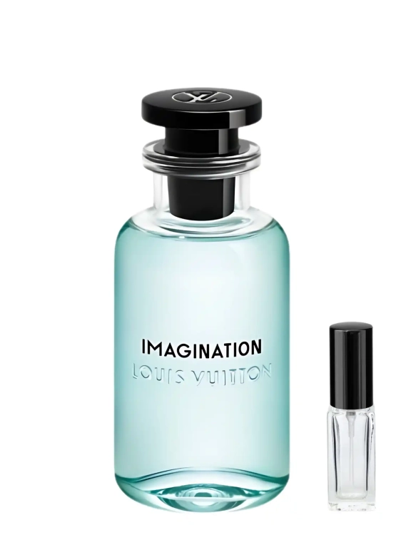 Louis Vuitton Imagination - odlewka luksusowych perfum dostępna w Perfame. Nowoczesny zapach z nutami cytrusów, czarnej herbaty i ambroxanu.