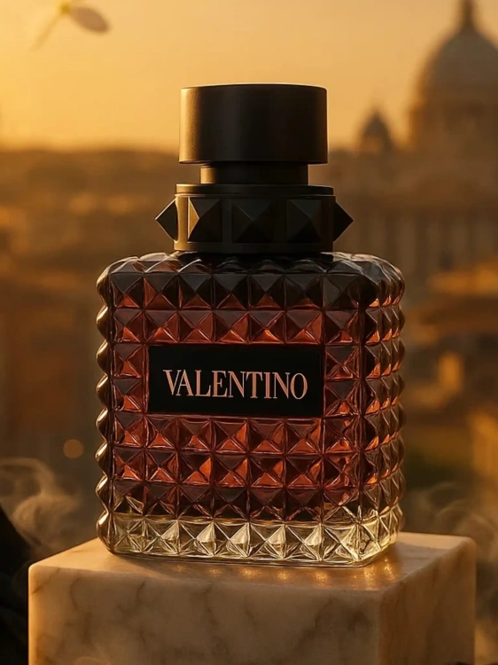Valentino Donna Born in Roma Intense - odlewka kobiecych perfum dostępna w Perfame. Zmysłowy zapach z nutami wanilii, bursztynu i jaśminu.