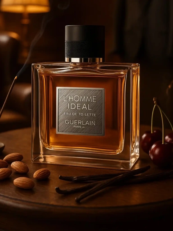 GUERLAIN L’Homme Idéal - odlewka eleganckich perfum dostępna w Perfame. Męski zapach z nutami migdała, skóry i wanilii.
