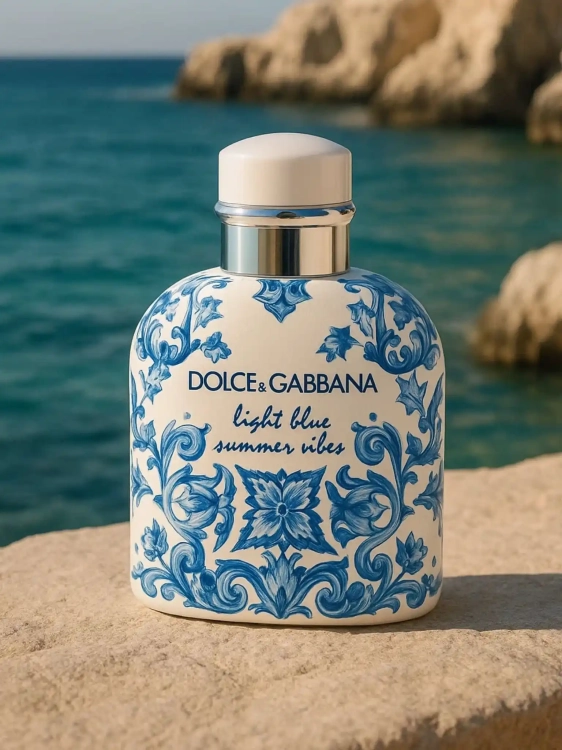 Dolce Gabbana Light Blue Summer Vibes - odlewka świeżych perfum dostępna w Perfame. Orzeźwiający zapach z nutami cytrusów, grejpfruta i morskiej bryzy.