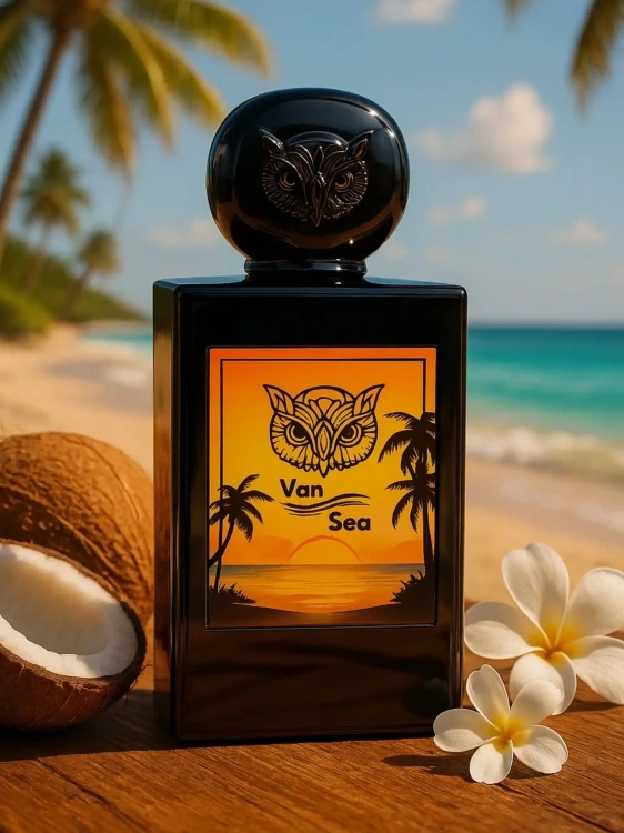 Lorenzo Pazzaglia Van Sea - odlewka niszowych perfum dostępna w Perfame. Słodki zapach z nutami wanilii, soli morskiej i bursztynu.