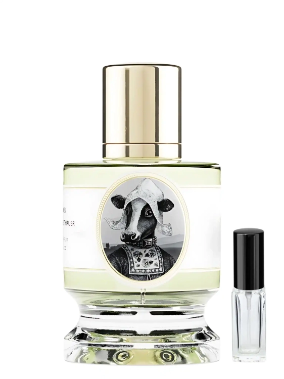 Zoologist Perfumes Cow - odlewka niszowych perfum dostępna w Perfame. Mleczny zapach z nutami kwiatów, mleka i piżma.