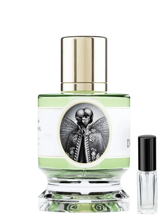 Zoologist Perfumes Dragonfly - odlewka niszowych perfum dostępna w Perfame. Zielony zapach z nutami fiołka, irysa i piżma.