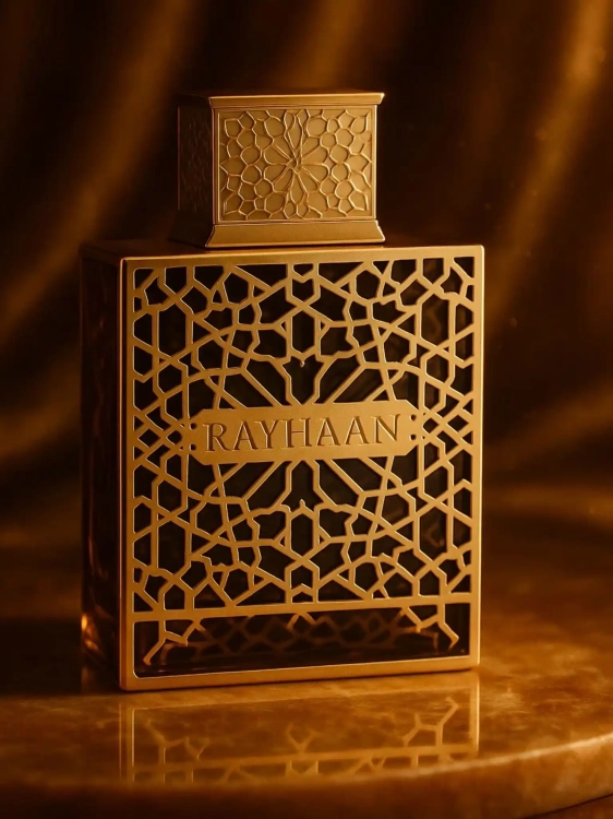 Rayhaan Elixir - odlewka orientalnych perfum dostępna w Perfame. Ciepły zapach z nutami wanilii, ambry i przypraw.