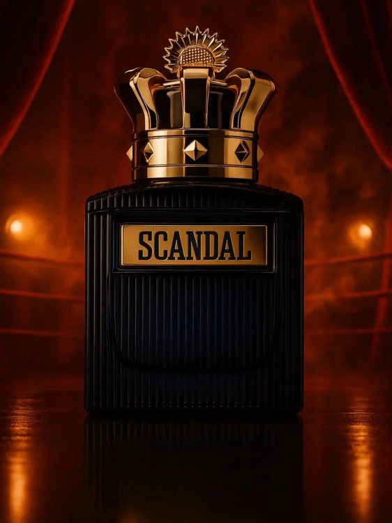 Scandal Pour Homme Intense Jean Paul Gaultier - odlewka mocnych męskich perfum dostępna w Perfame. Słodki, uwodzicielski zapach z nutami karmelu, fasoli tonka i drzewa sandałowego.
