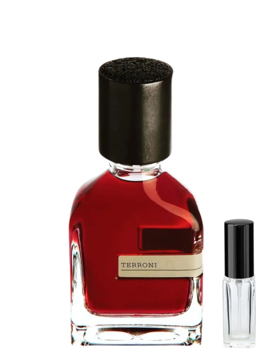 Orto Parisi Terroni - odlewka niszowych perfum dostępna w Perfame. Ciepły zapach z nutami ziemi, drzewa i żywicy.