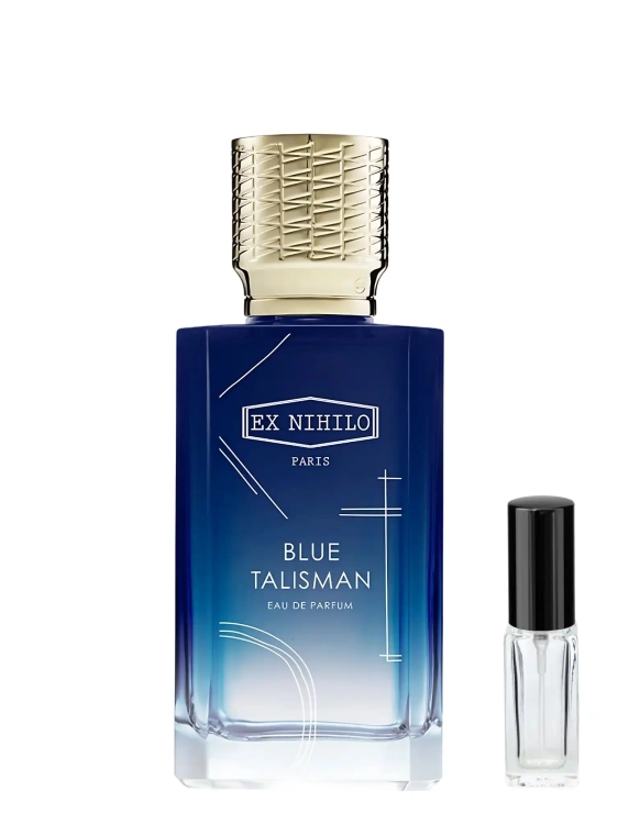 Ex Nihilo Blue Talisman - odlewka luksusowych perfum dostępna w Perfame. Świeży zapach z nutami cytrusów, piżma i białych kwiatów.