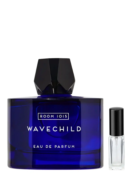 Room 1015 Wavechild - odlewka artystycznych perfum dostępna w Perfame. Świeży, plażowy zapach z nutami kokosa, soli morskiej i drewna.