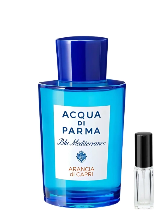 Acqua di Parma Arancia di Capri – odlewka świeżych perfum dostępna w Perfame. Letni zapach z nutami pomarańczy, mandarynki i karmelu.