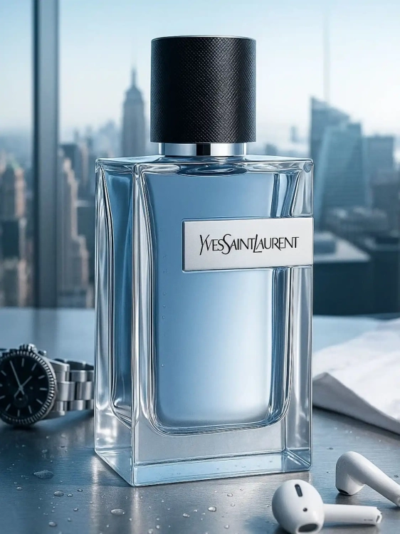 Yves Saint Laurent Y – odlewka nowoczesnych męskich perfum dostępna w Perfame. Świeży zapach z nutami jabłka, szałwii i drewna.