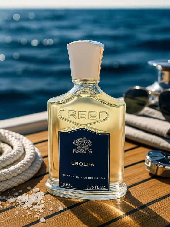 Creed Erolfa – odlewka morskich perfum z nutami cytrusów i ziół. Świeżość oceanu w ofercie Perfame.