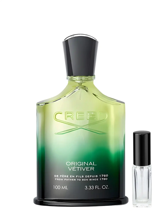 Creed Original Vetiver – odlewka luksusowych zielonych perfum. Świeżość wetiweru i cytrusów w ofercie Perfame.