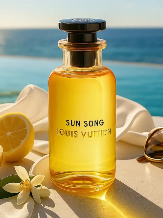 Louis Vuitton Sun Song – odlewka cytrusowego słońca w flakonie. Neroli, cytrusy i piżmo w letniej kompozycji Perfame.