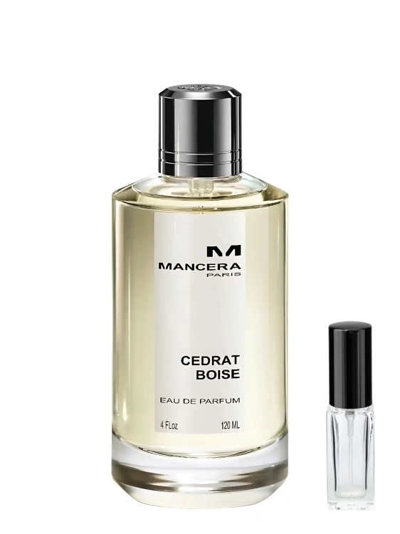 Mancera Cedrat Boise – wyjątkowa odlewka męskich perfum w Perfame. Cytrusowo-drzewny zapach z nutami cedru, cytryny i skóry.