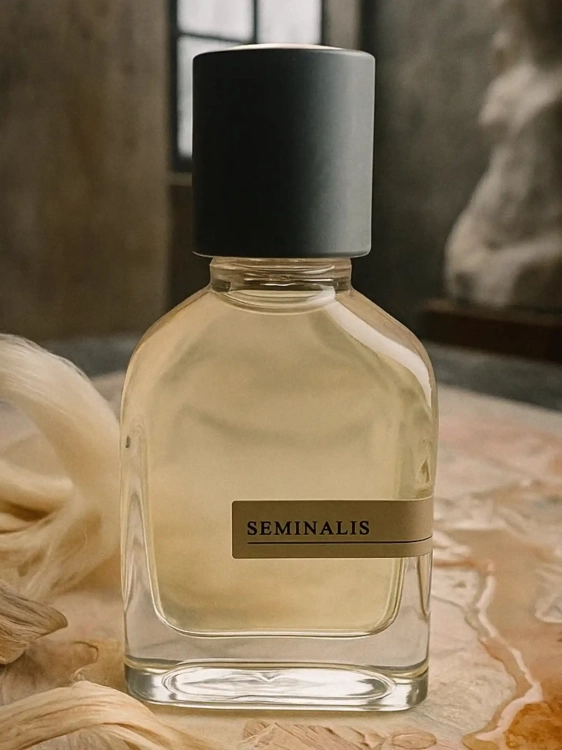 Orto Parisi Seminalis – odlewka awangardowych perfum dostępna w Perfame. Nuty drzewne, piżmowe i balsamiczne.
