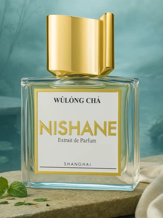 Nishane Wulóng Chá – odlewka świeżych niszowych perfum dostępna w Perfame. Zielona herbata, cytrusy i nuty figi.