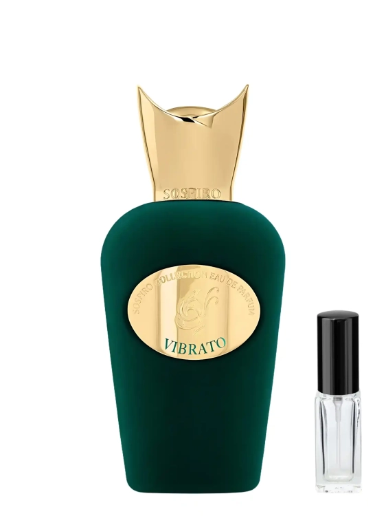 Sospiro Vibrato – odlewka luksusowych perfum dostępna w Perfame. Cytrusy, kwiaty i piżmowa baza.