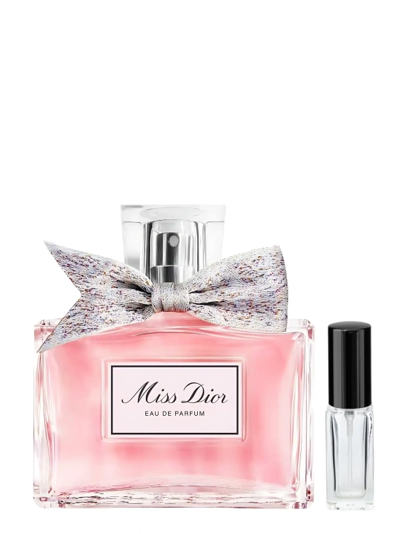 Dior Miss Dior EDP – odlewka eleganckich perfum dostępna w Perfame. Kwiatowo-owocowy zapach z różą, jaśminem i paczulą.