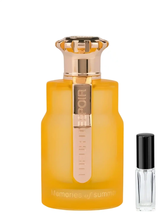 Paris Corner Emir Lueur d’Espoir Memories of Summer – odlewka świeżych, energetycznych perfum dostępna w Perfame. Cytrusy, imbir i nuty wodne w letniej kompozycji.