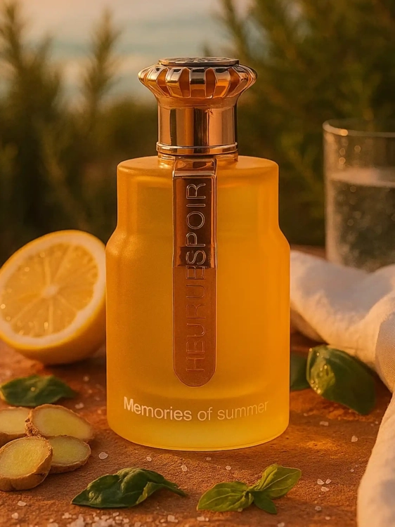 Paris Corner Emir Lueur d’Espoir Memories of Summer – odlewka świeżych, energetycznych perfum dostępna w Perfame. Cytrusy, imbir i nuty wodne w letniej kompozycji.