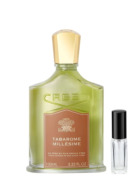 Creed Tabarome Millésime – odlewka luksusowych męskich perfum dostępna w Perfame. Tytoń, imbir i skórzana baza.