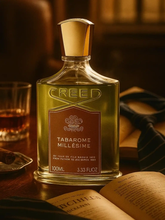 Creed Tabarome Millésime – odlewka luksusowych męskich perfum dostępna w Perfame. Tytoń, imbir i skórzana baza.