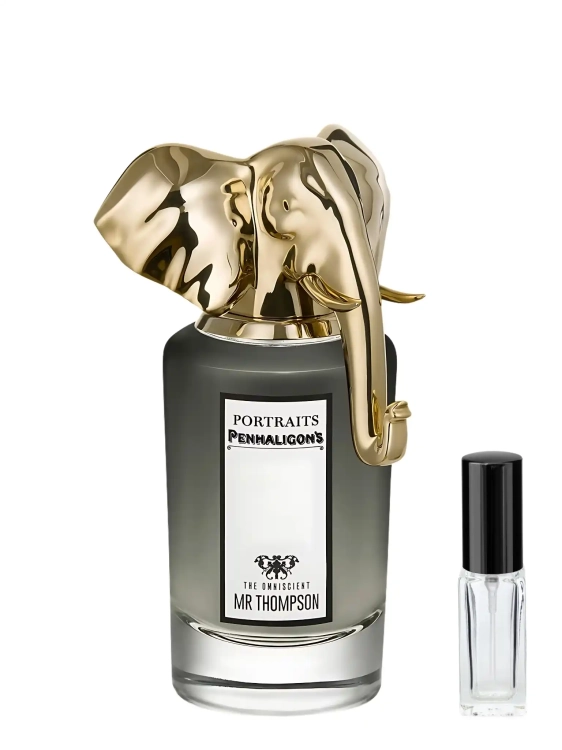Mr Thompson – odlewka niszowych perfum dostępna w Perfame. Drzewne nuty, wanilia i tytoń.