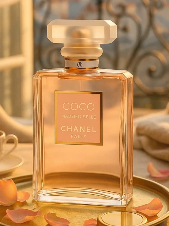 Chanel Coco Mademoiselle – elegancka odlewka damskich perfum dostępna w Perfame. Zmysłowa kompozycja z nutami paczuli, pomarańczy i róży.