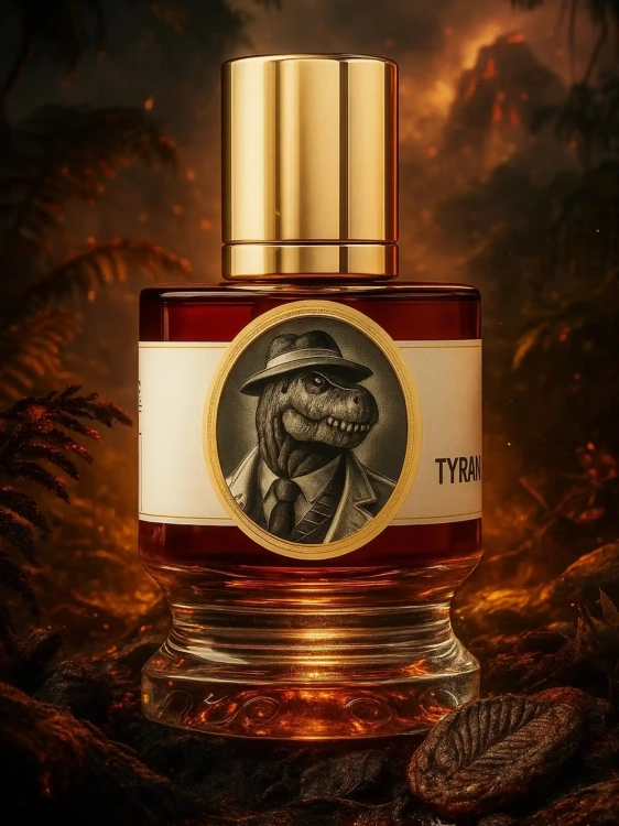 Zoologist Tyrannosaurus Rex – odlewka niszowych perfum dostępna w Perfame. Kadzidło, przyprawy i nuty animaliczne.