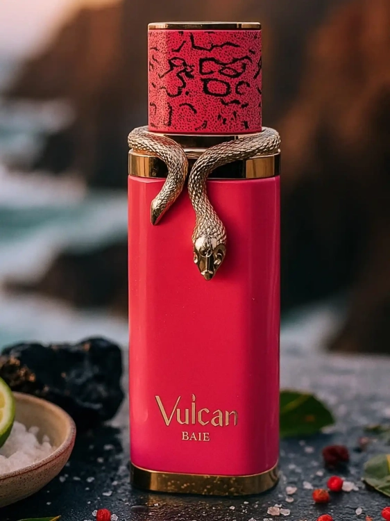 French Avenue Vulcan Baie – odlewka świeżych perfum dostępna w Perfame. Soczyste cytrusy, aromatyczne przyprawy i drzewna baza.