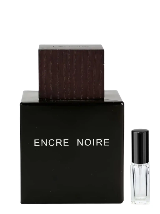 Lalique Encre Noire – odlewka kultowych męskich perfum dostępna w Perfame. Wetyweria, cyprys i drzewna głębia.