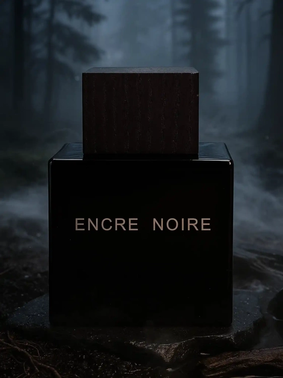 Lalique Encre Noire – odlewka kultowych męskich perfum dostępna w Perfame. Wetyweria, cyprys i drzewna głębia.